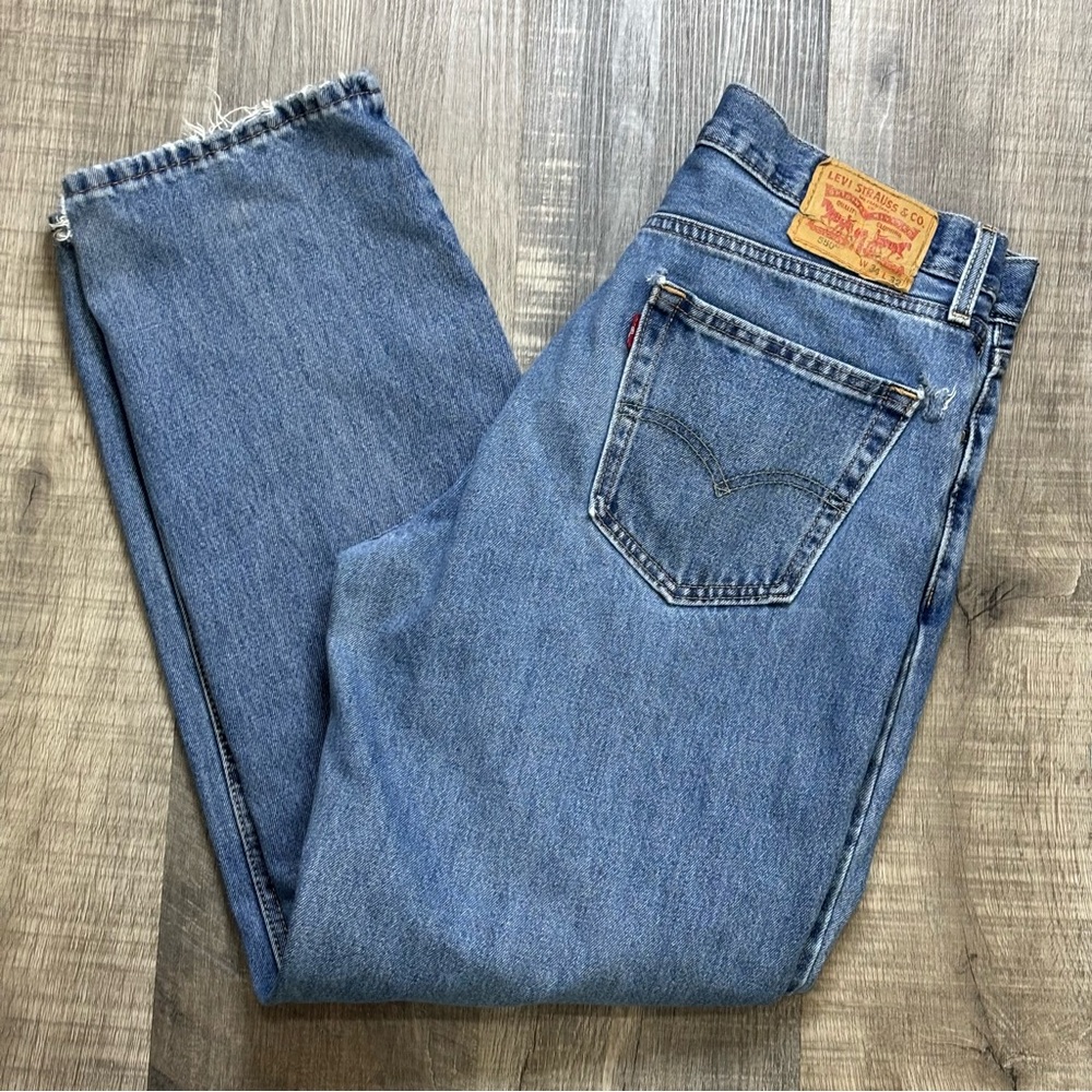 Levi’s Dad Jeans Relaxed Fit 550 Mens 34x32 Jeans, GUC - Picture 9 of 15